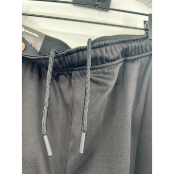Member's Mark Mens Tech Fleece Performance Pants Athletic Sweatpants in Black XL - Picture 3 of 9